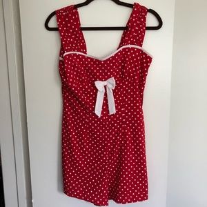GORGEOUS Polka dot romper